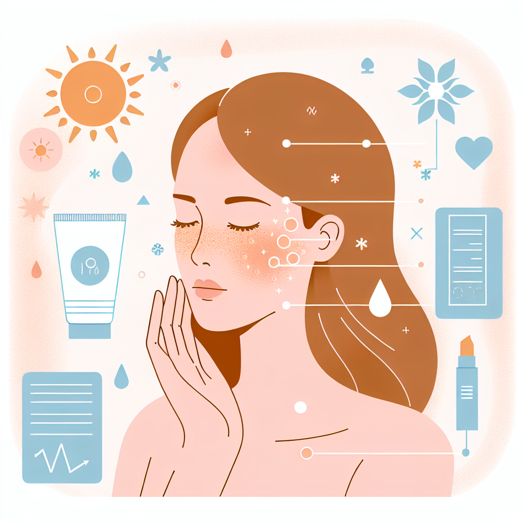 자외선 파장별 피부 침투 깊이와 기미 영향도