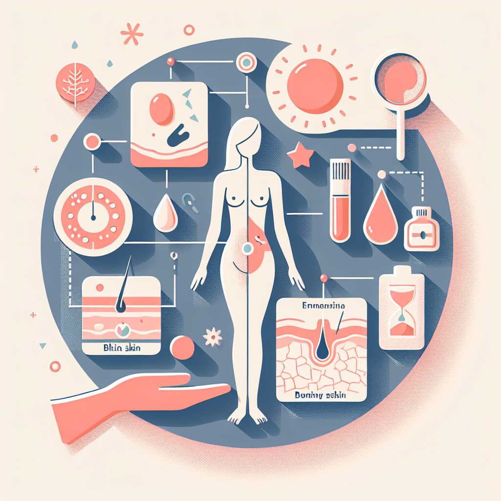 멜라닌 생성 과정에서 발생하는 피부 변화