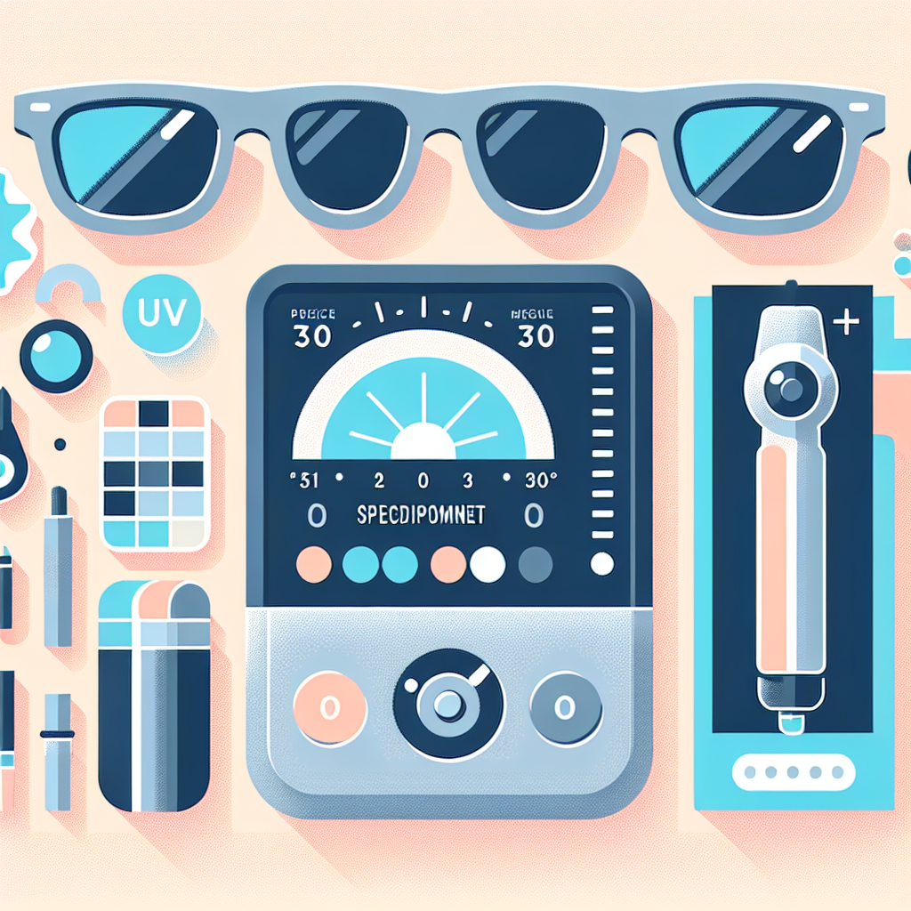 분광광도계를 이용한 선글라스 UV 차단율 정밀 측정