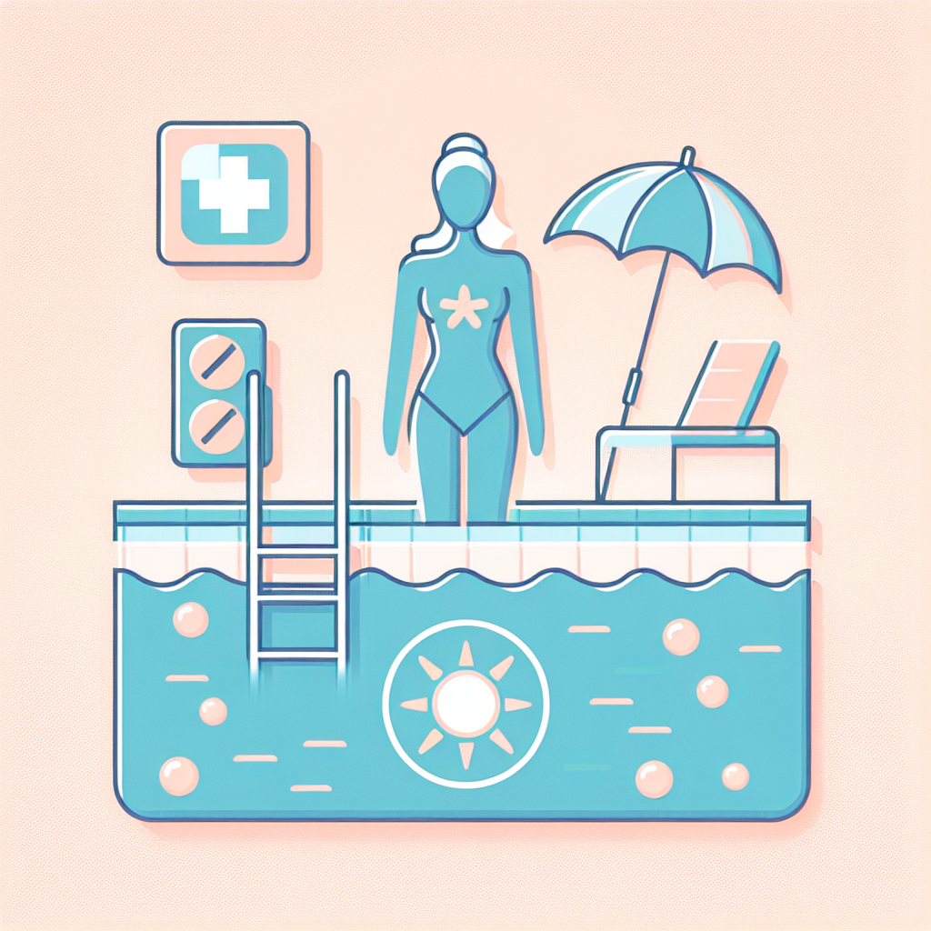 수영장에서의 자외선 반사율과 피부 노출 위험성