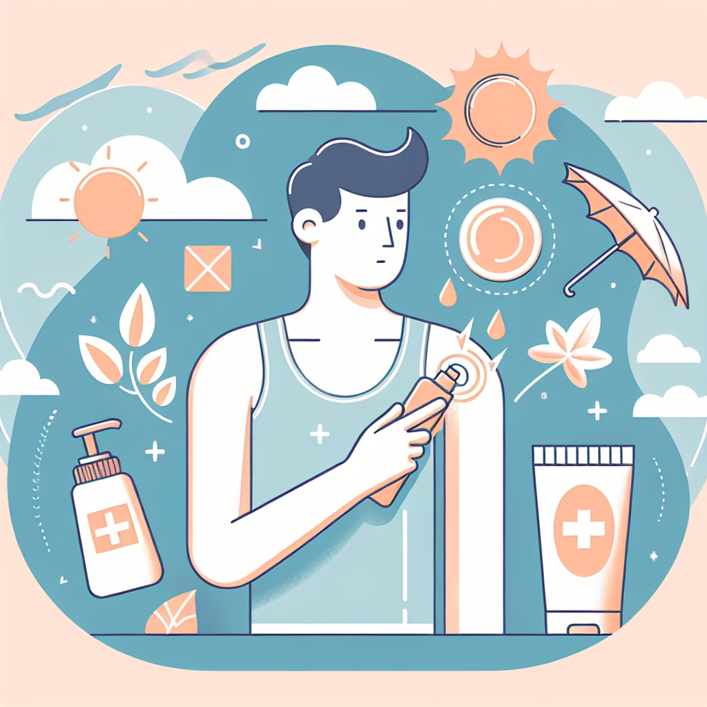 피지와 땀으로 인한 썬크림 제거 과정