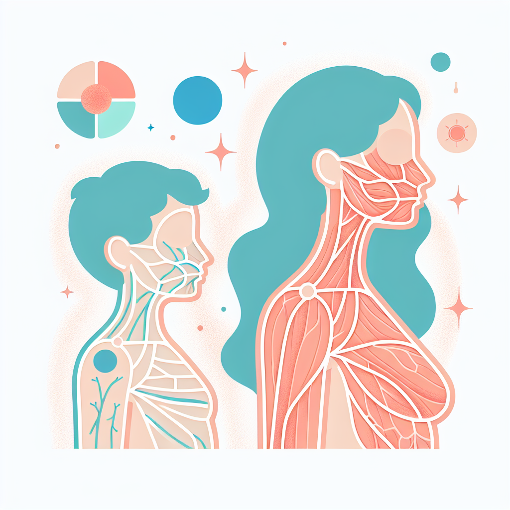 어린이와 성인 피부 구조 비교