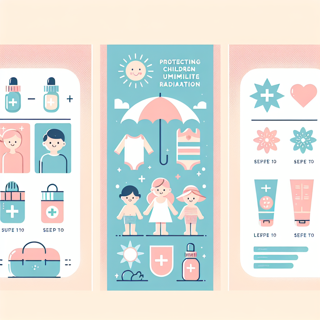 어린이 연령별 자외선 차단 방법