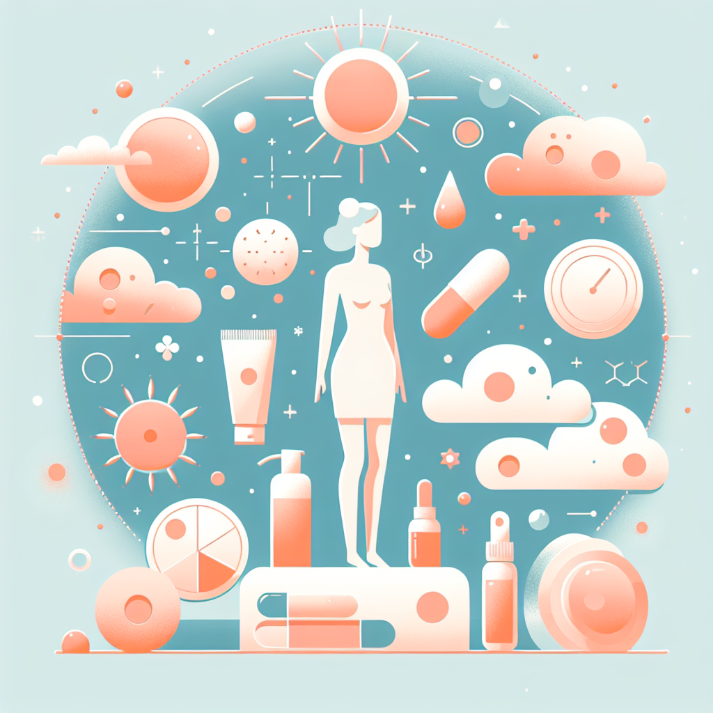 시간대별 자외선 강도와 기미 주근깨 발생 위험도