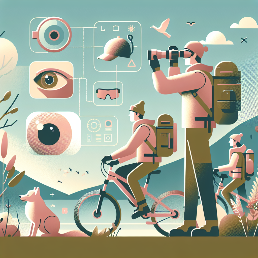 야외 활동 시 눈 건강 보호 장비 착용법