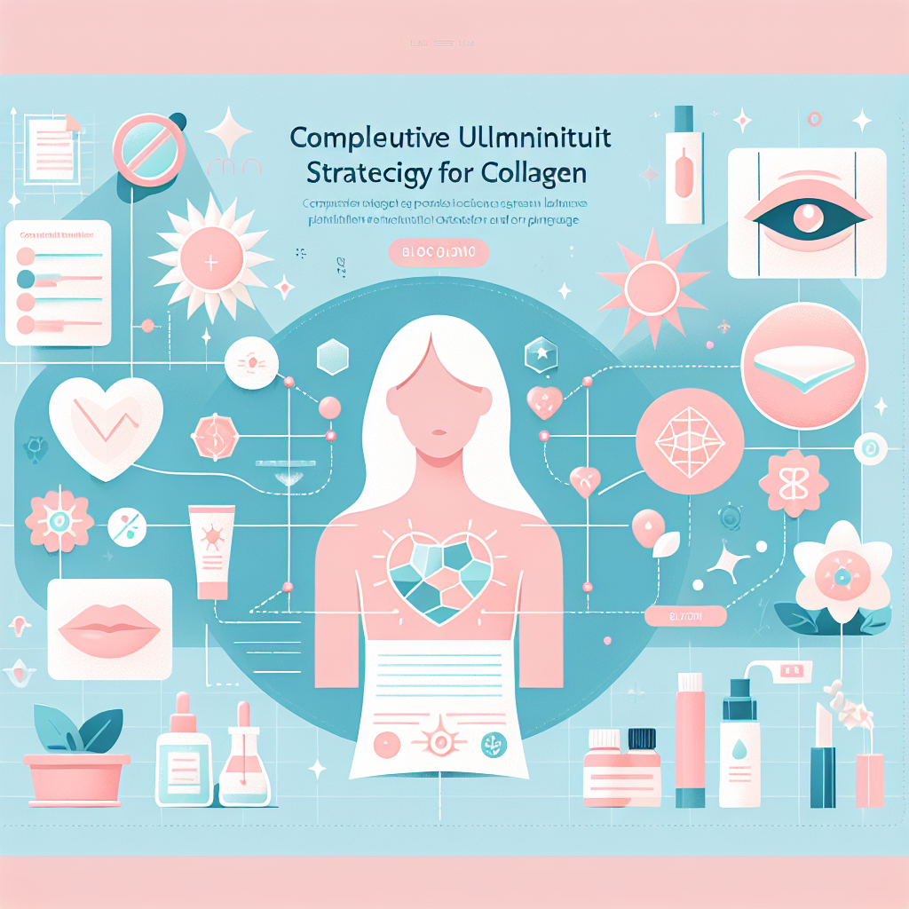 콜라겐 보호를 위한 종합적 자외선 차단 전략