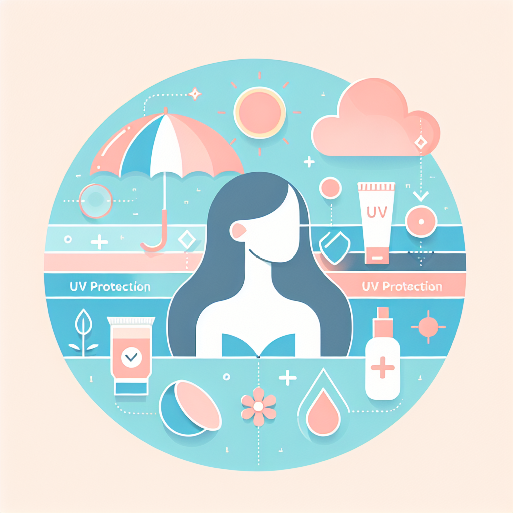 자외선 차단 수준에 따른 피부 탄력 보호 효과