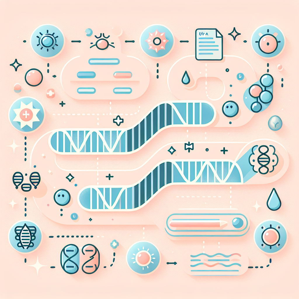 UV-A와 UV-B의 서로 다른 DNA 손상 경로