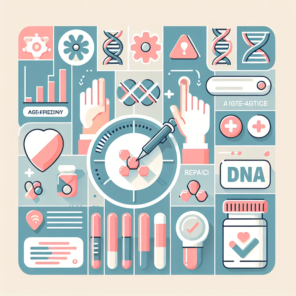 DNA 복구 시스템의 연령별 효율성 변화