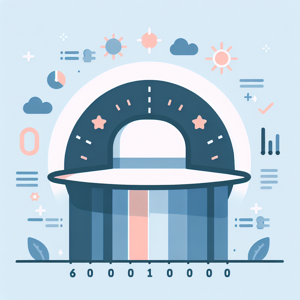 모자 챙 길이별 자외선 차단 성능 비교표