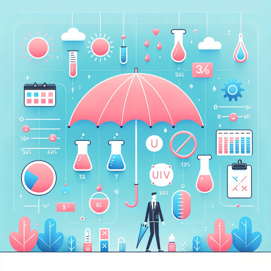 자외선 차단 양산의 색상별 흡수율 실험 결과