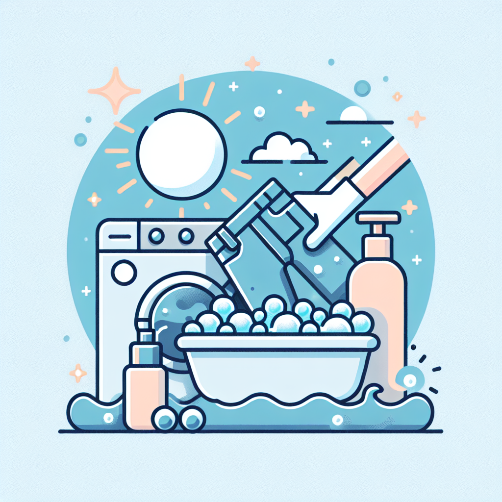 자외선 차단 의류 세탁 방법