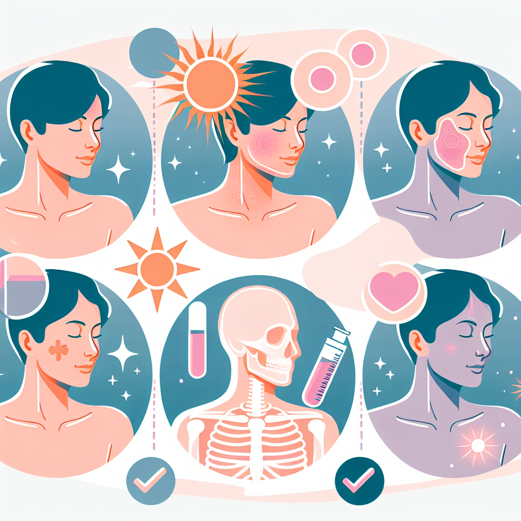 연령별 자외선 누적 노출량과 피부 변화