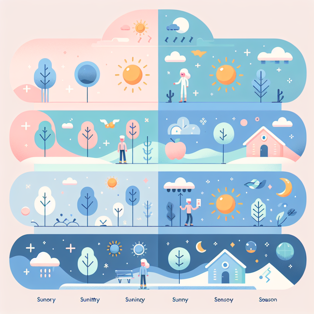 계절별 자외선 민감도 변화 그래프