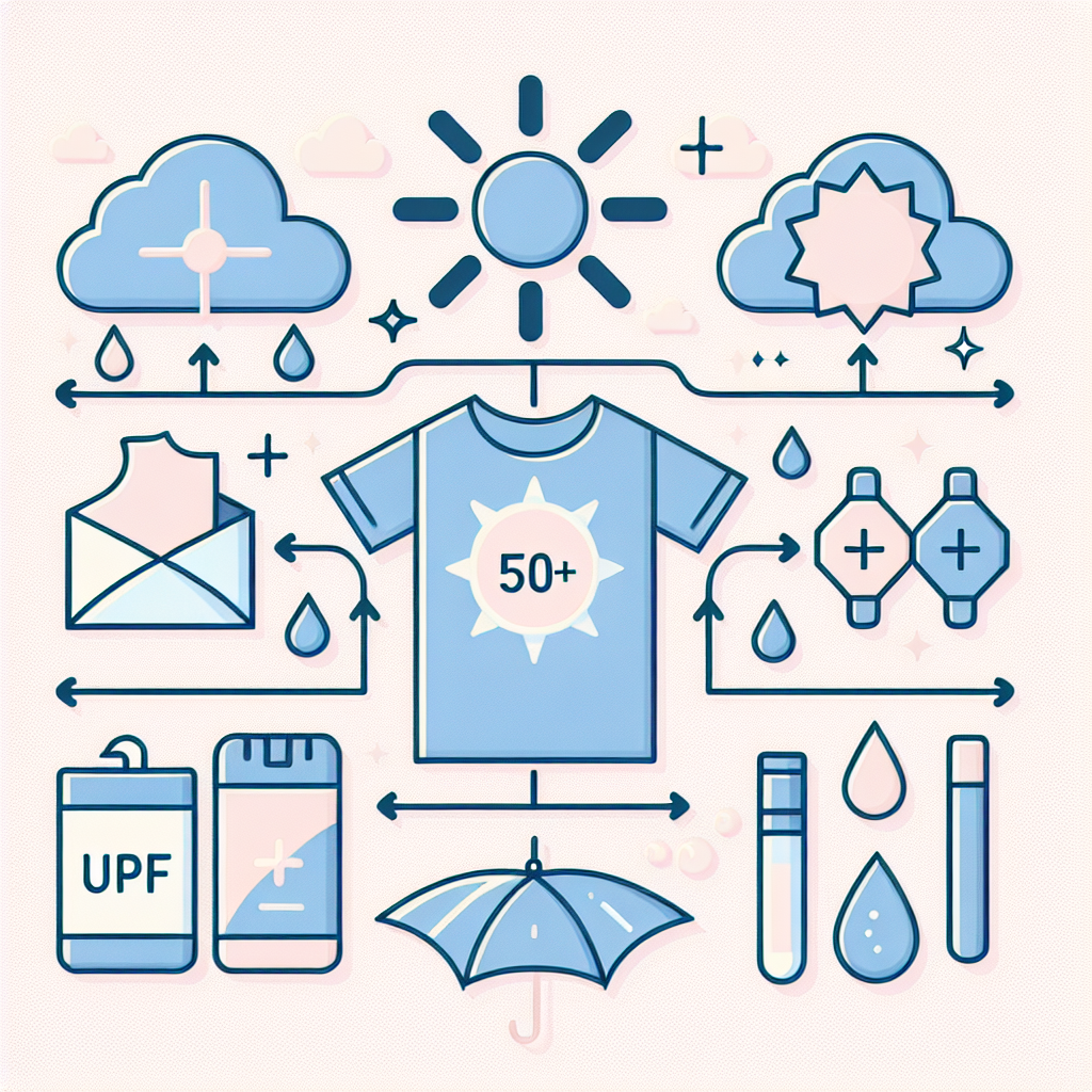 UPF 50+ 의류의 자외선 차단 메커니즘