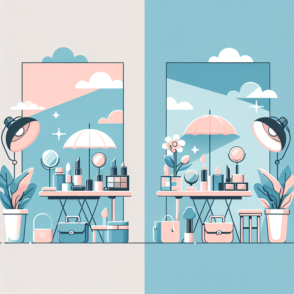 UV 차단 페인트 적용 전후 비교 이미지