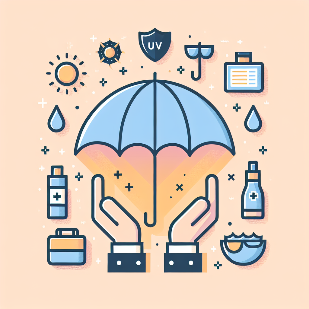 자외선 차단 우산 관리 방법 가이드
