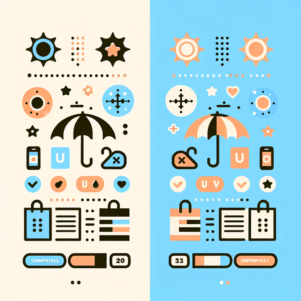 자외선 차단 우산 추천 소재별 성능 비교