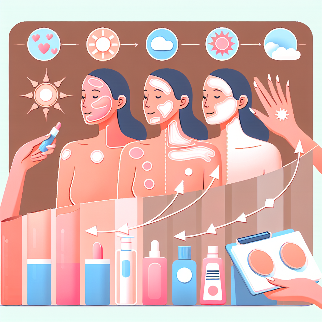 UV-C 노출로 인한 피부 손상 단계별 진행 과정