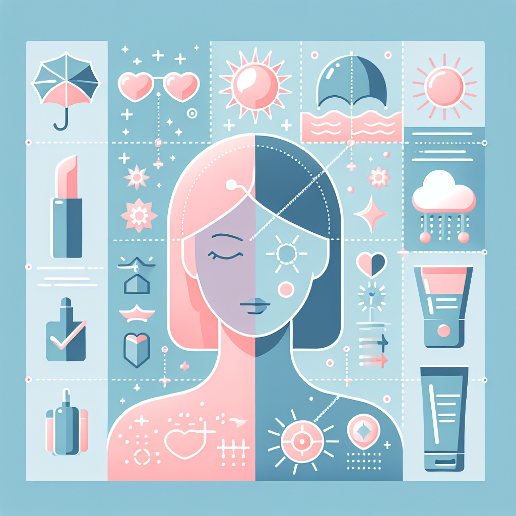 물리적 자외선 차단 도구들의 효과 비교