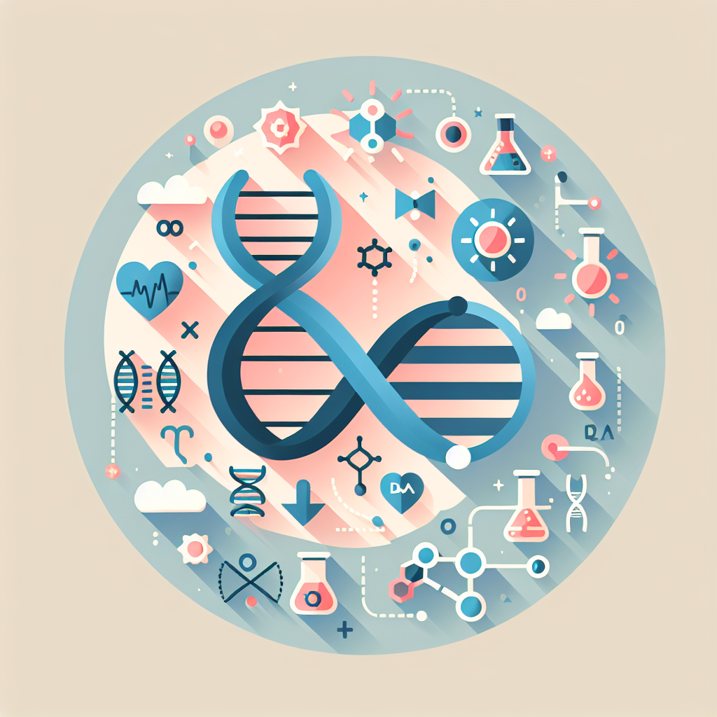 자외선에 의한 DNA 손상 메커니즘 도식