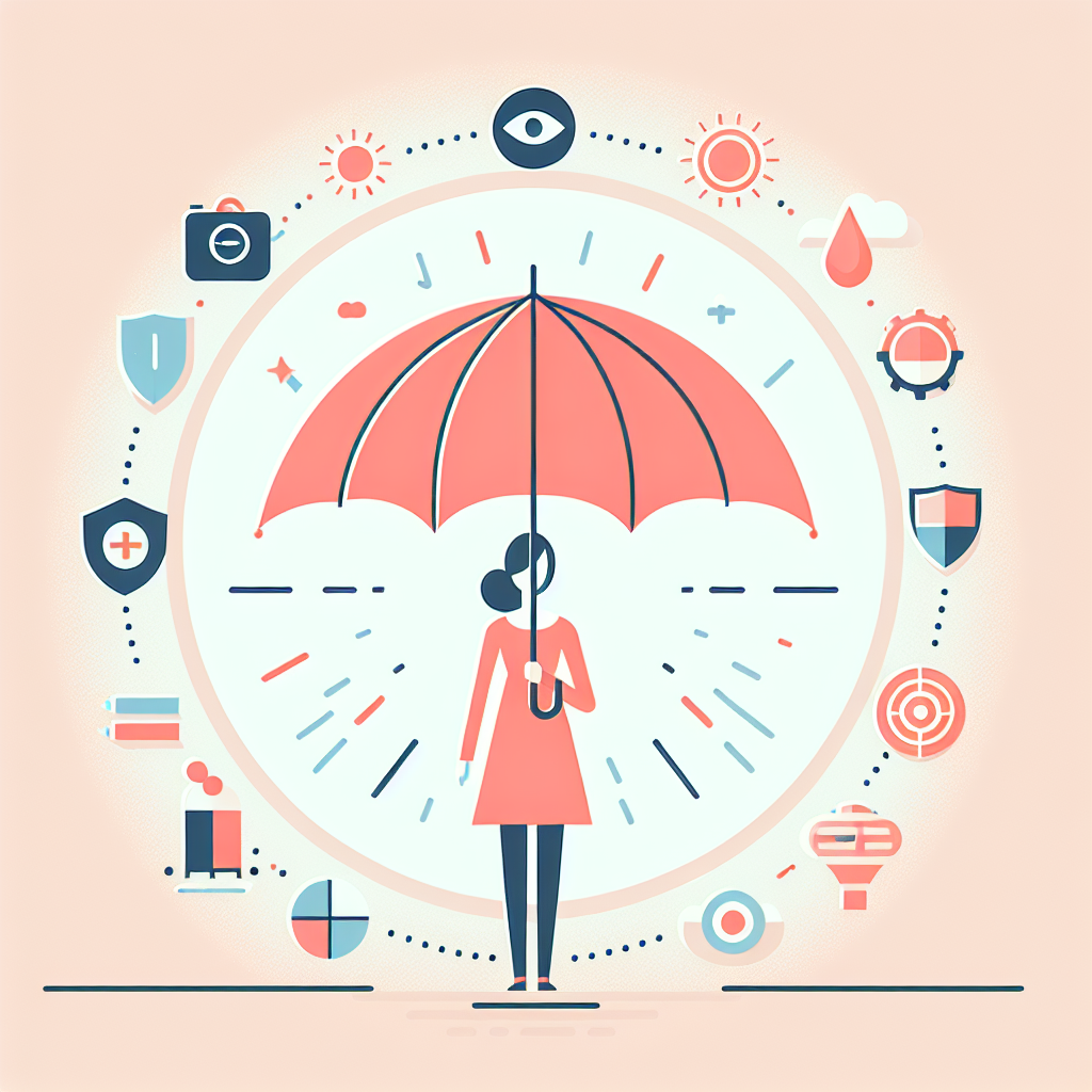 자외선 차단 우산의 효과적인 사용법